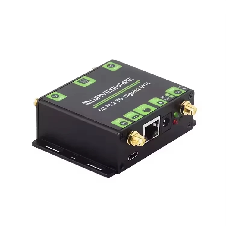 GOOD GGDX Hot Seller Waveshare SIM8262/RM520 Module 5G M.2 to Gigabit Ethernet Converter Supports SIMCom/QUECT E L for Communica