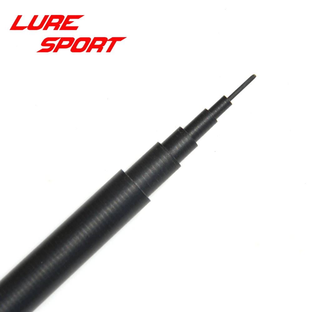 LureSport 2 sets Matte 1.8m 6sections 2.1m 7sections 2.7m 8sections carbon solid Tip Travel blank Rod Building Component DIY