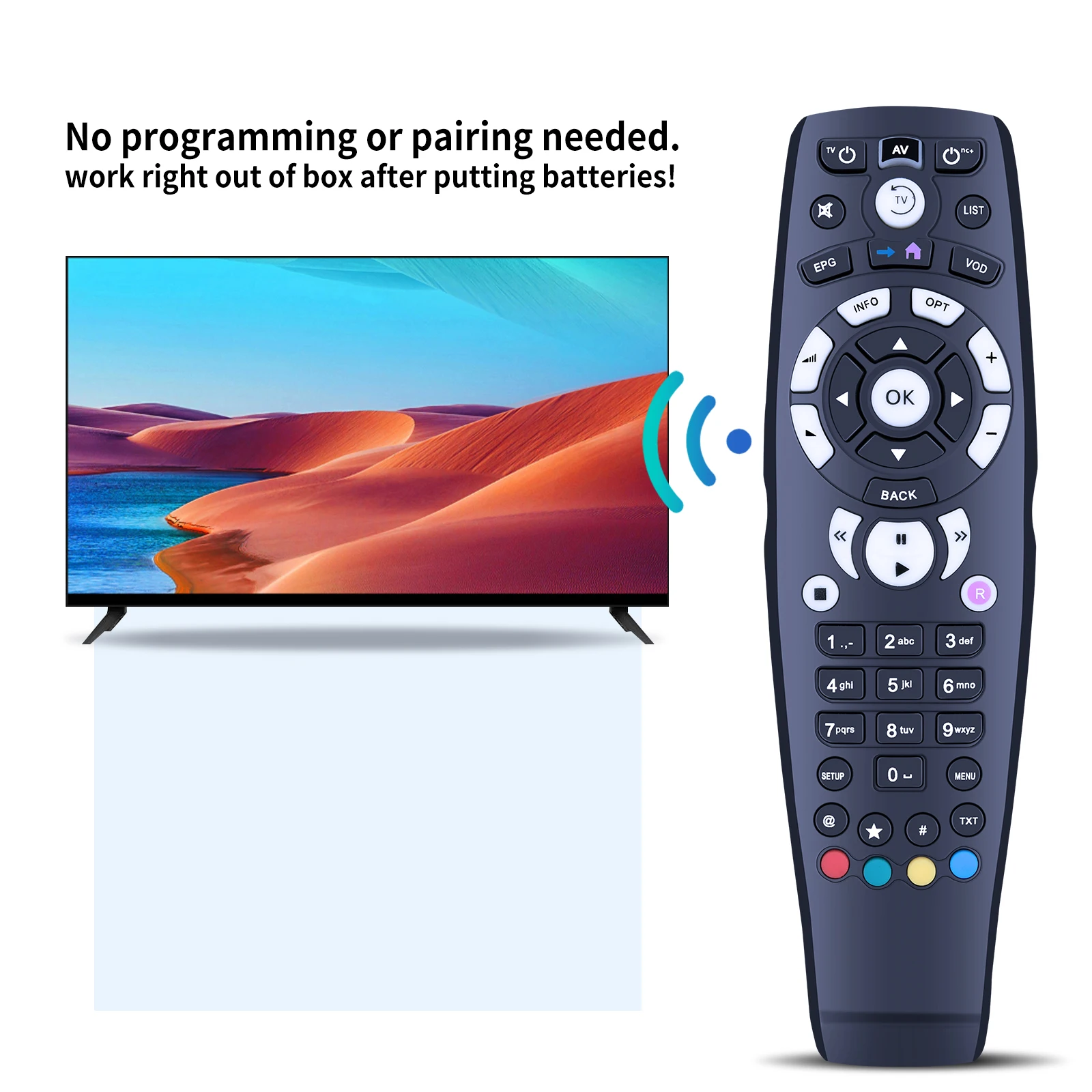 Neu für NC+ Fernbedienung für Pilot Decoder nBox Recorder MediaBox UltraBox TurboBox