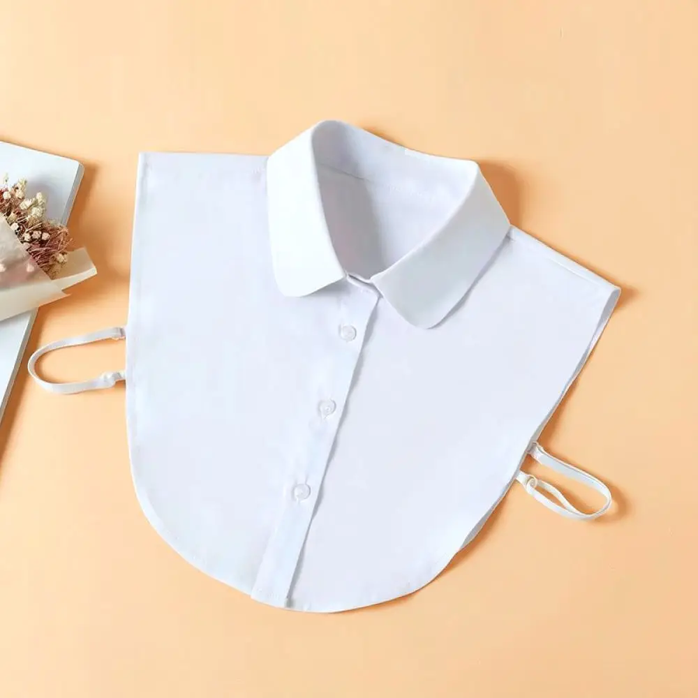Casual Style False Collar Unisex Fashion Decorative Dickey Adjustable Neck Accessory For Professional Office Shirt Layering Wear