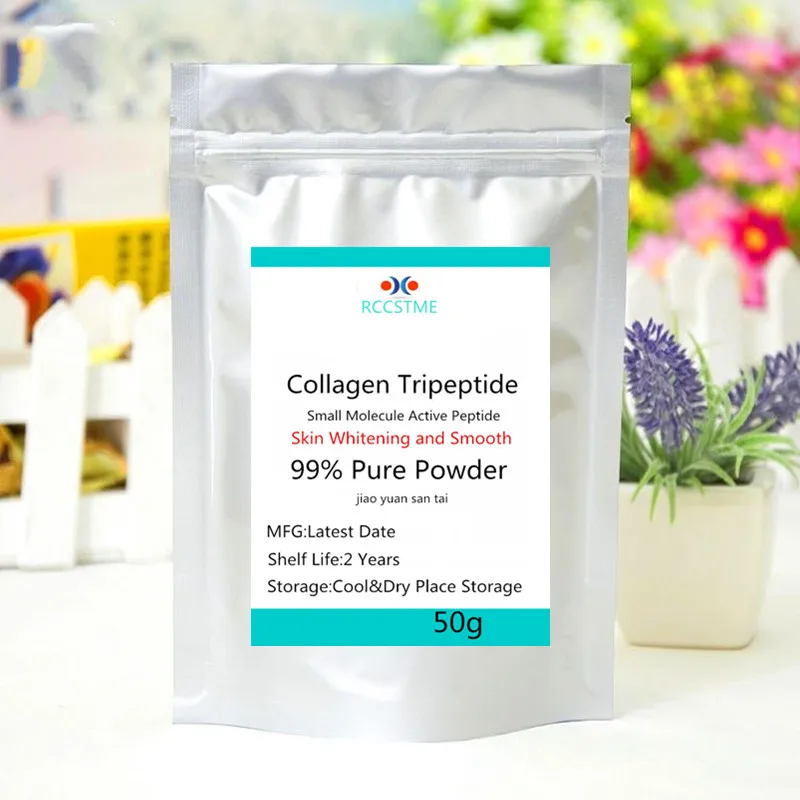 Collagen Tripeptide Powder CTP,Small Molecule Active Peptide Reduce Wrinkles,Skin Whitening and Smooth,Delay Aging