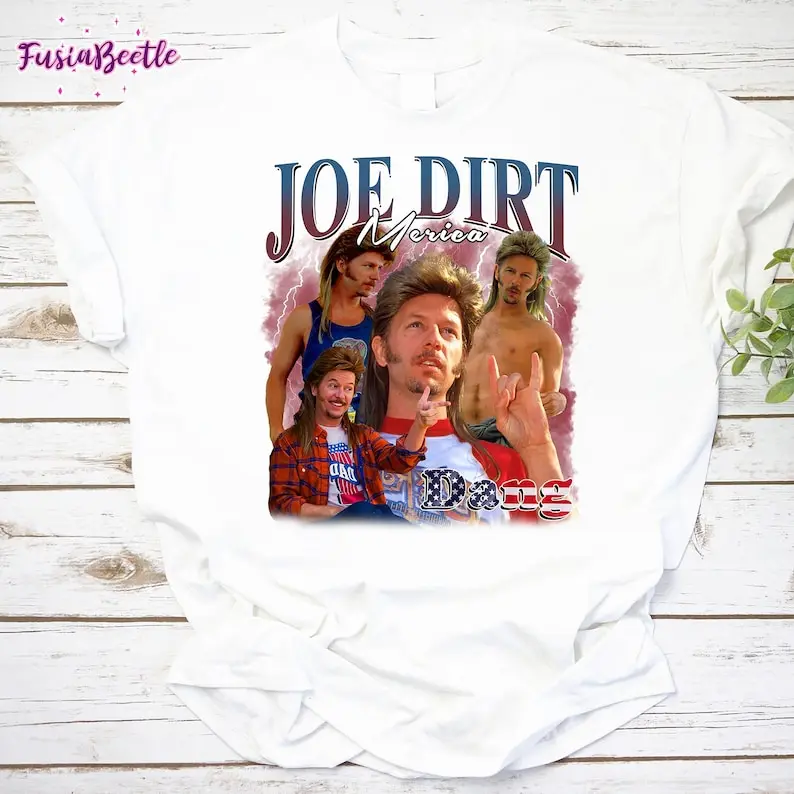 Joe Dirt Bootleg Shirt, David Spade Tshirt, Joe Dirt Merica Vintage Shirt, Meme Shirt, Joe Dirt Patriotic Shirt