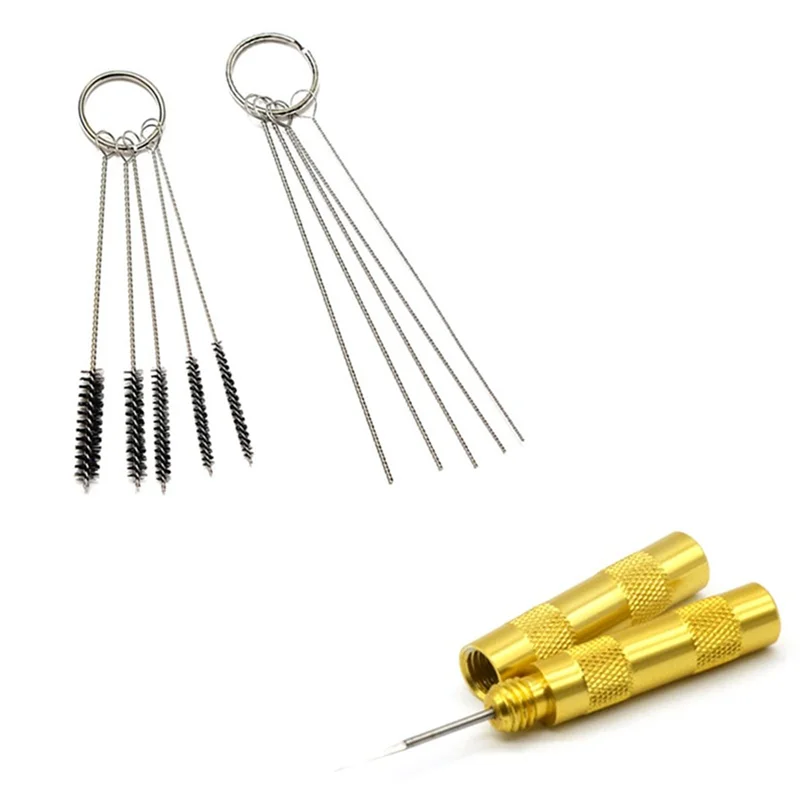 

Airbrush Nozzle Needle Nozzle Cap Kit Airbrush Replacement Parts For Airbrush Sprayer Cleaning Tools Accessories-AA70