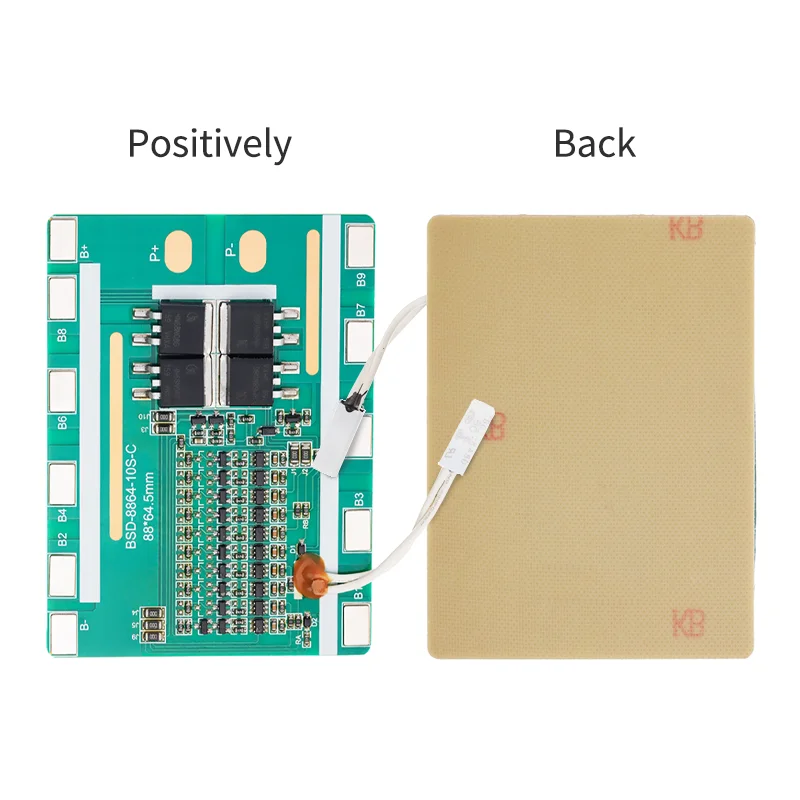 Bisida BMS 10S 36V 10A Lithium Battery Charger Protection Board Battery Management System for Electric scooter battery pack