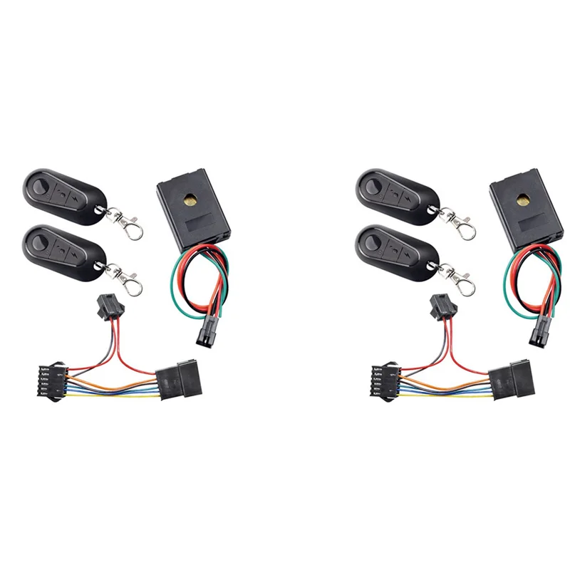 

2X E-Bike Alarm System 36V 48V 60V 72V With Dual Switch For Electric Bicycle Motorcycle Scooter Brushless Controller-A93R