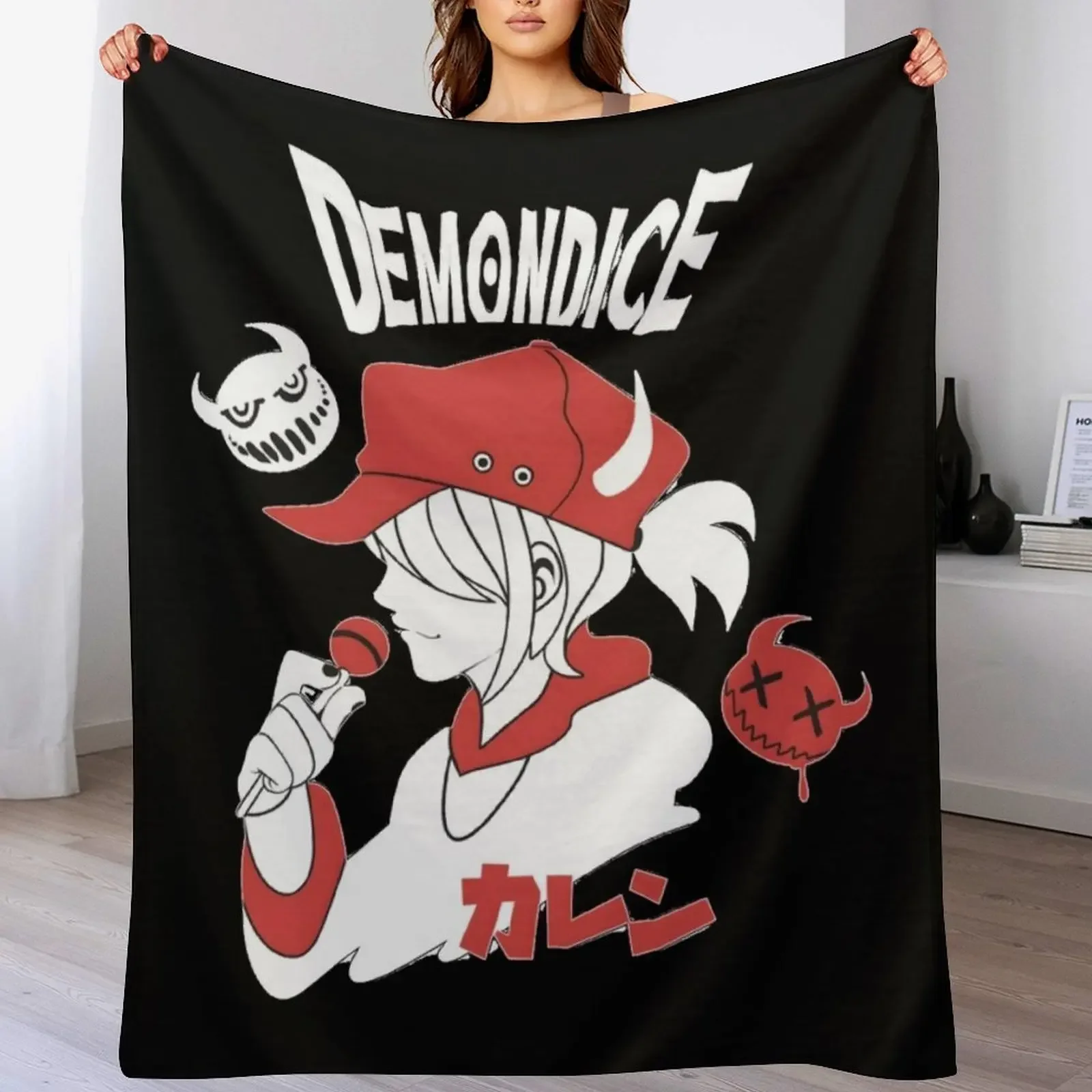 

DEMONDICE - Design Throw Blanket Warm Hairys Thin Blankets