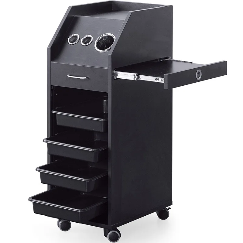 Hot-selling Salon Barber Shop Tool Trolley Multifunction Hairdresser Beauty Cart