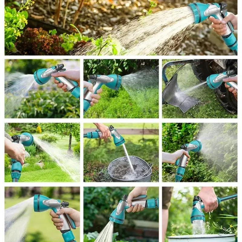 Pipe Car Wash Water Pipe Hose Watering Lengthened Automatic High Pressure Collection Household Home Car Wash Storage Reel