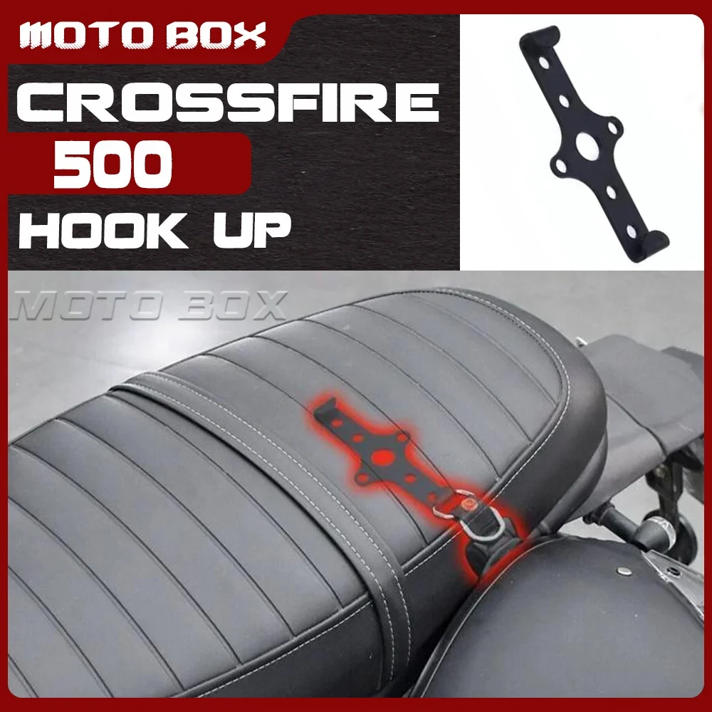 

Для BRIXTON CROSSFIRE 500: скрытый замок для шлема, противоугонный крючок из нержавеющей стали, крепежные аксессуары для GK500.