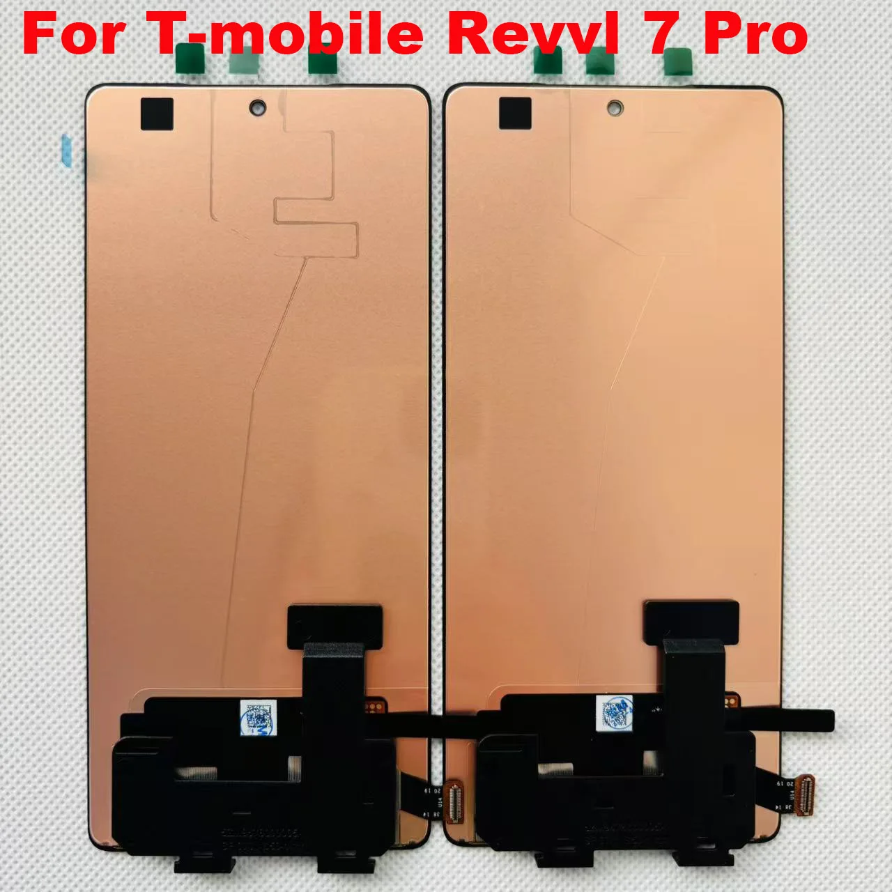 Originele 6.78 ''AMOLED Scherm Voor T-mobile Revvl 7 Pro 5G 2024 Telefoon LCD Display Touch screen Digitizer Voor T Telefoon 2 Pro 5G LCD