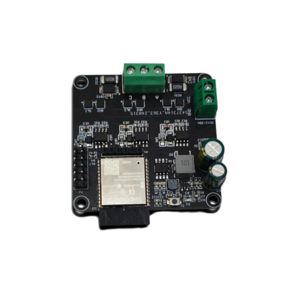 Imagem -03 - Wireless Brushless Motor Driver Board Wi-fi Bluetooth Foc Simples Versão Modificada Esp32 20a Dc1228v Esp32-wroom32e