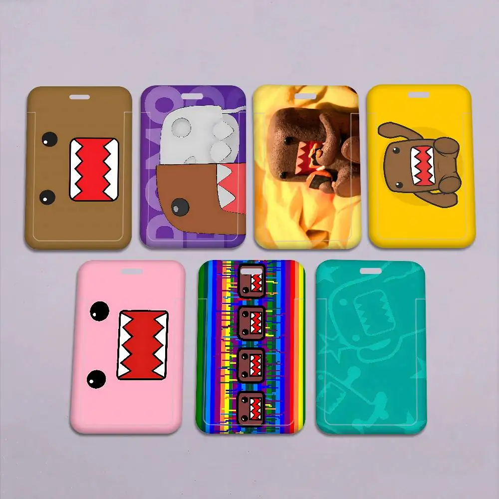 

Популярные милые держатели для банковских и кредитных карт D-Domo-Kun с длинным ремешком, чехол для удостоверения личности сотрудника, аксессуары для медсестер