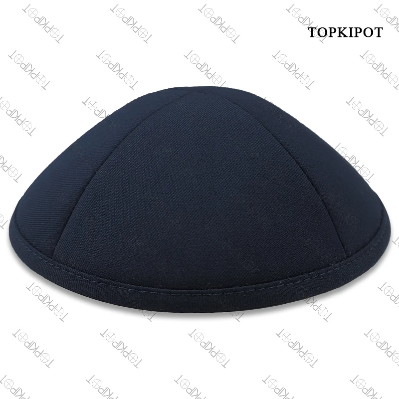 

Navy suit clothRaw Silk Kippot Custom Logo Daily Jewish Kippah Linen Embroidery Judaica Kippa Bar Mitzvah Yarmulke Hat for Gift.