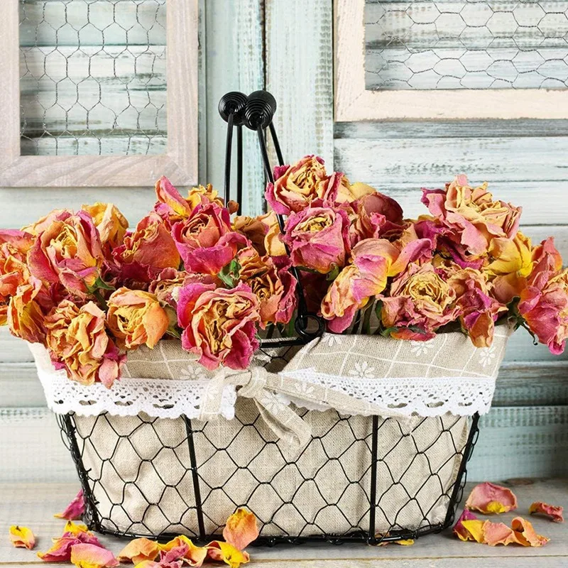 شبكة سلك الدجاج سلك الدجاج الأزهار سلك الدجاج سداسية سياج مناسب لمشاريع الحديقة الحرفية