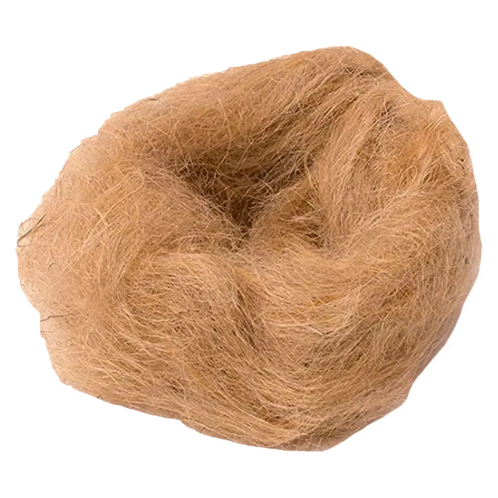 

1 Bag Premium Bird Nesting Fiber Coconut Palm Fiber Pad for Small Animals Natural Breathable Pet Nesting Supply