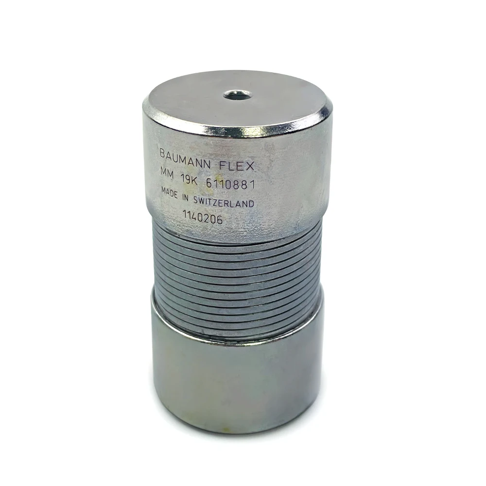 Baumann Flex MM-19K 6110881 Mikipulley Metal Coil Spring Coupling with Excellent Flexibility