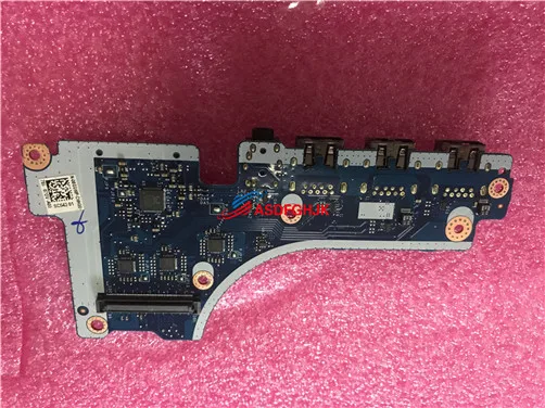 Used  FOR  Yeni orijinal 06GDMP için Dell 6GDMP hassas 7510 sağ yan Daughterboard  ses USB kart okuyucu LS-C543P 100% Test tamam