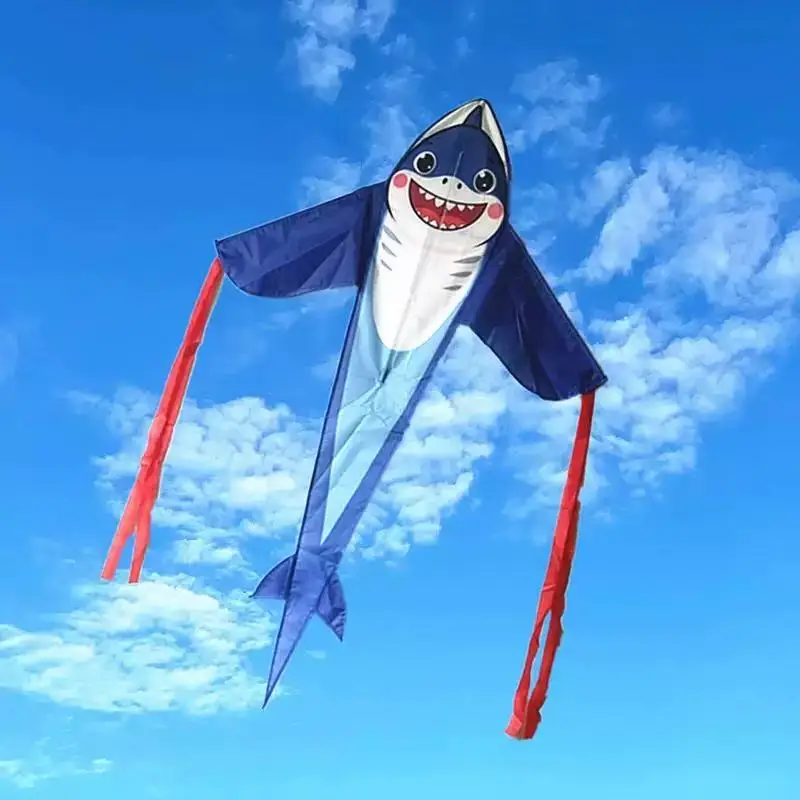 Expédition cerfs-volants requin volants pour enfants cerfs-volants dauphin cerfs-volants animaux usine danse calmar jouet boîte de jeu en plein air cerf-volant dragon mouche