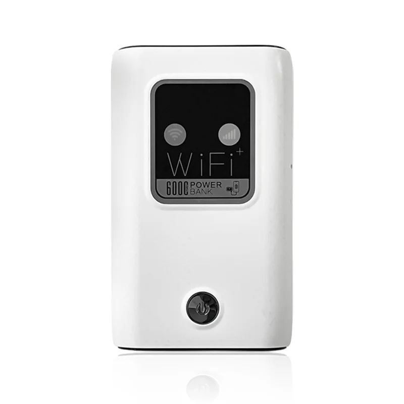 AA08-Portable 4G Lte Router Wireless Wifi Modem Mini Outdoor Hotspot Pocket Mifi 150Mbps Sim Card Slot Backup Power Bank