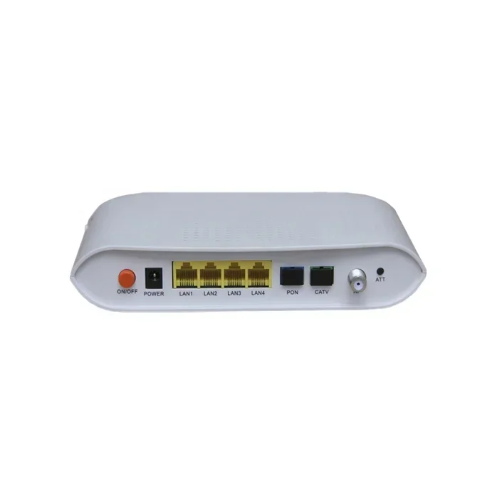 FTTH Fiber Optic Network Router 4FE+WIFI +CATV Dual Pon Port GEPON GPON EPON ONU fiber Terminal modem SFP ONT factory best price