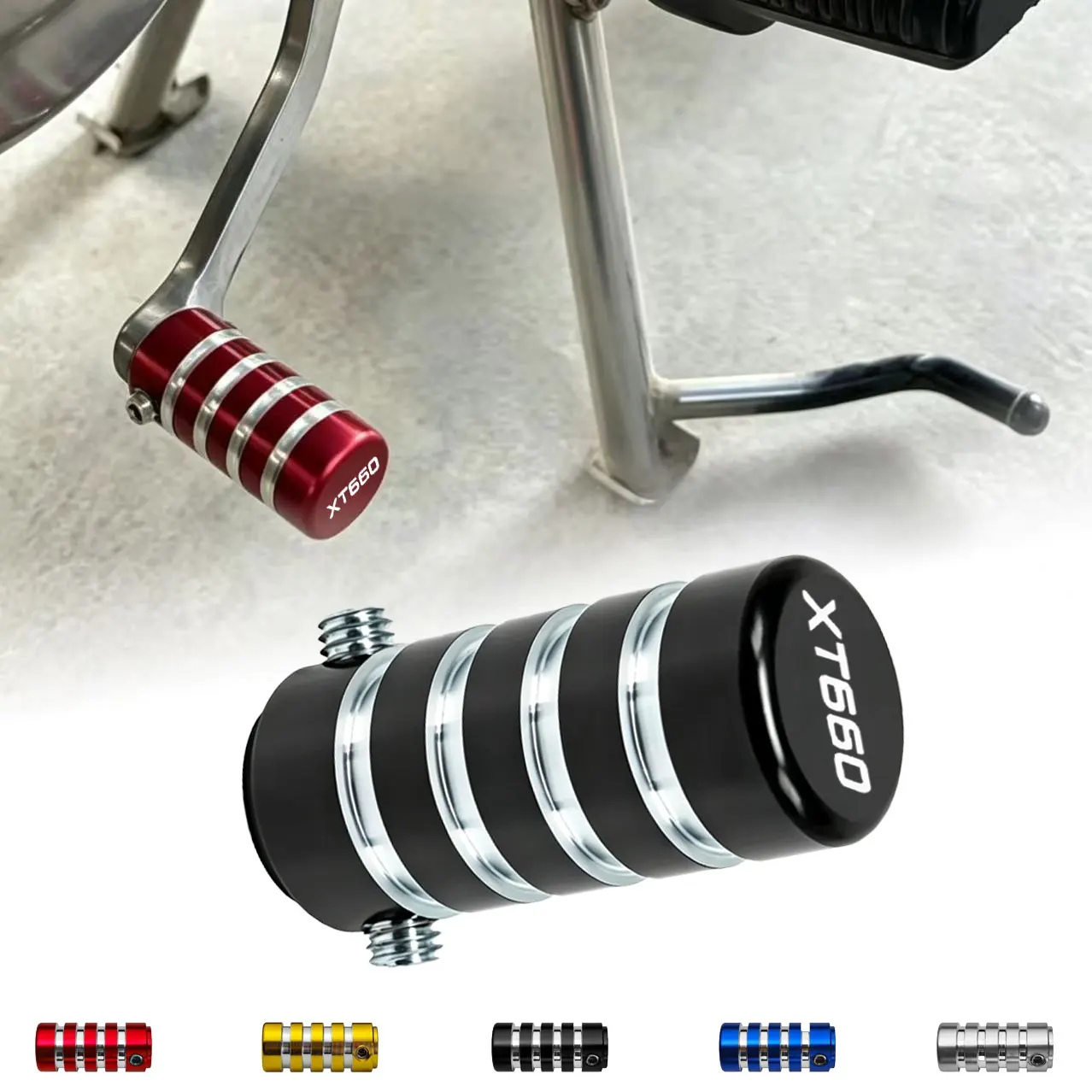 For YAMAHA XT660 X R Z XT660X XT660R XT660Z Motorcycle Gear Shift Lever Cover Aluminum Gear Protective Kick Start Foot Pad