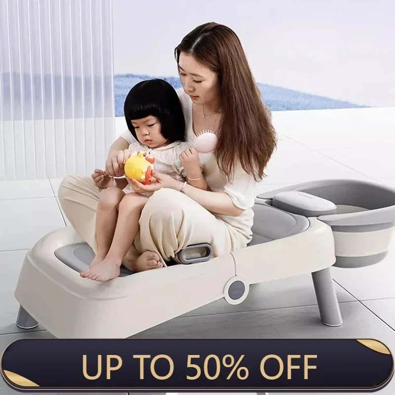 Salon Spa Pregnant Women Hair Washing Massage Chair Children Rocking Chairs Head Therapy Shampoo Bed High Quality Thai Beauty