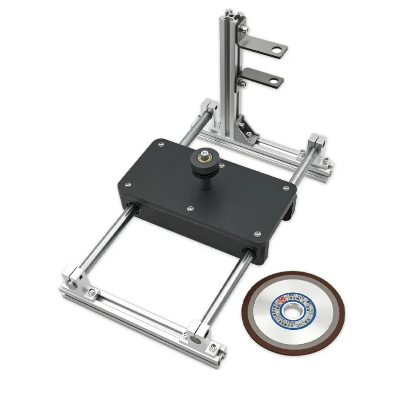 Saw Blade Sharpener, Multi-Function Angle Grinder Conversion Bracket, Fast Tooth Grinding, Woodworking Edge Sharpening Tool
