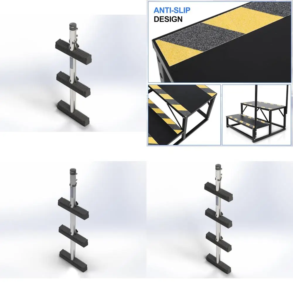 

3-ступенчатая морская лестница для дайвинга из нержавеющей стали, ширина 34 дюйма