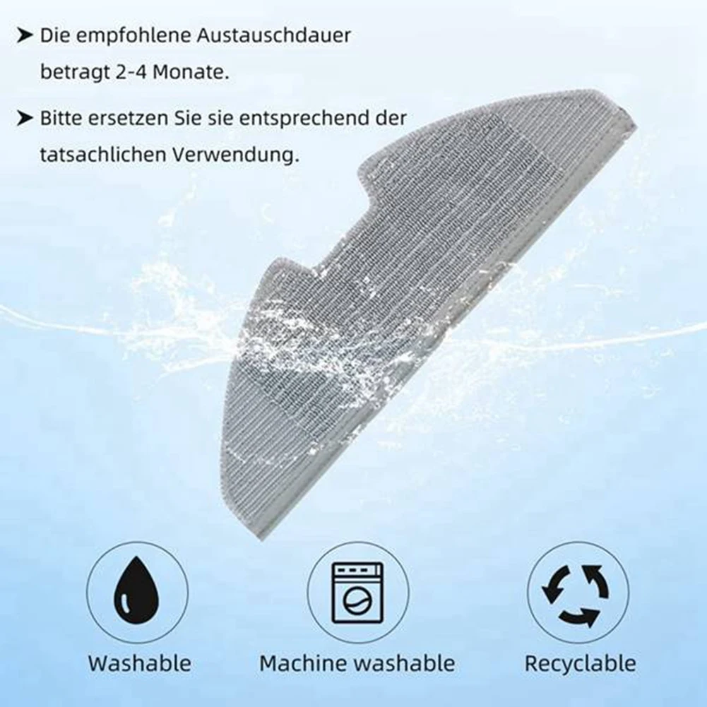 Para eufy robovac g10 g20 g30 peças de reposição híbridas filtro hepa panos mop escova lateral principal aspirador pó