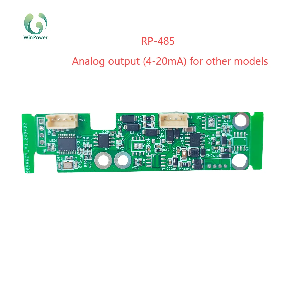 RS-485    485 interface board   Convert TTL signal to RS-485 and 4-20mA analog output(need to be customized)   Used with sensor