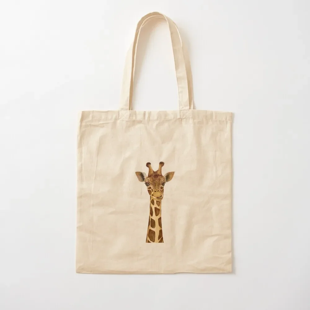 

Are you having a Giraffe Tote Bag female bag tote bag men Shopping bags custom fabric