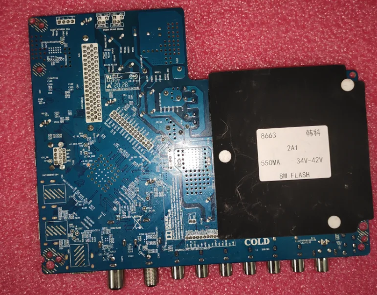 Free shipping! CV512-K42  Three in one TV motherboard resolution 1920X1080 constant current voltage current 34-42v 550ma
