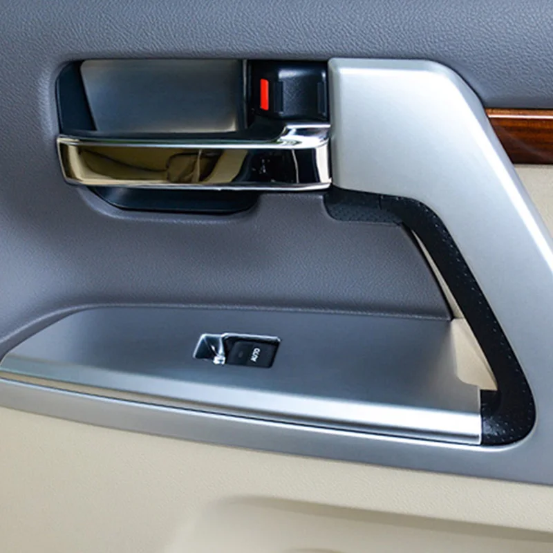 For Toyota Land Cruiser 200 LC200 Fj200 2008 2009 2010 2011 2012 2013 2014 2015 2016 2017 Door Armrest Glass Switch Trim Cover