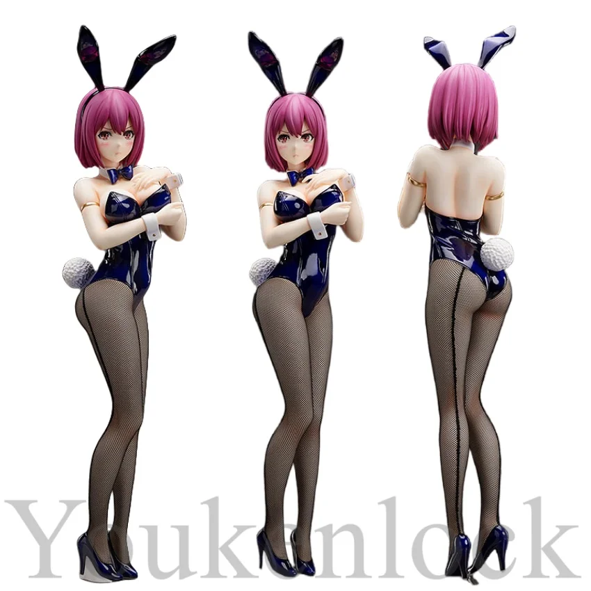 44CM B-STYLE Food Wars! Shokugeki no Soma Hisako Arato Bunny Ver PVC Action Figure Adult Model Collection Toys Doll Gifts