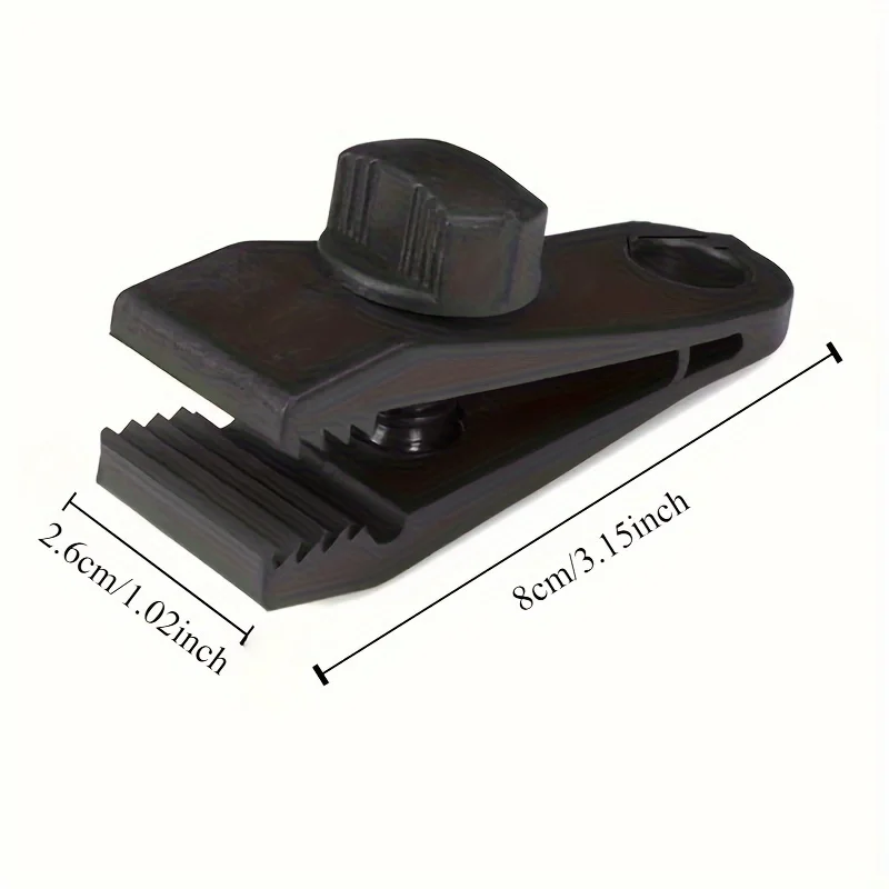 

10 сверхмощных колышек для палаток с регулируемым вращением и рисунком в виде крокодилового горла — прочный ветрозащитный фиксирующий рукав из АБС-пластика