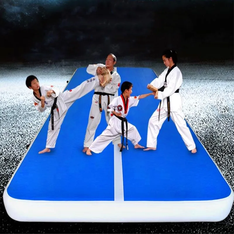 Free Shipping 8*2*0.2m Swimming Pool Floating Mat Dock Inflatable Air Track/Hot Sale Inflatable Tumble Track For Gym