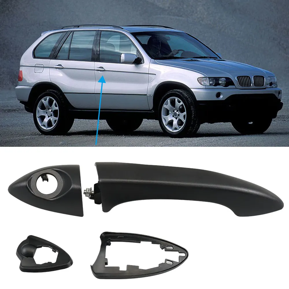 

Right Side Driver Front Right or Rear Right Outer Door Handle for BMW X5 2000-2006