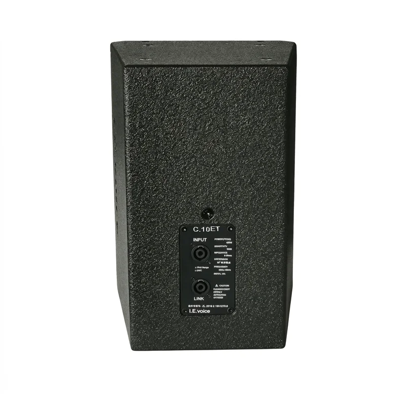I.E.voice C.10ET 10in Hi-SPL Pro Coaxial: Modular Point-Source Speaker | Luxury Venue Stackable Array | Pro Audio OEM/ODM