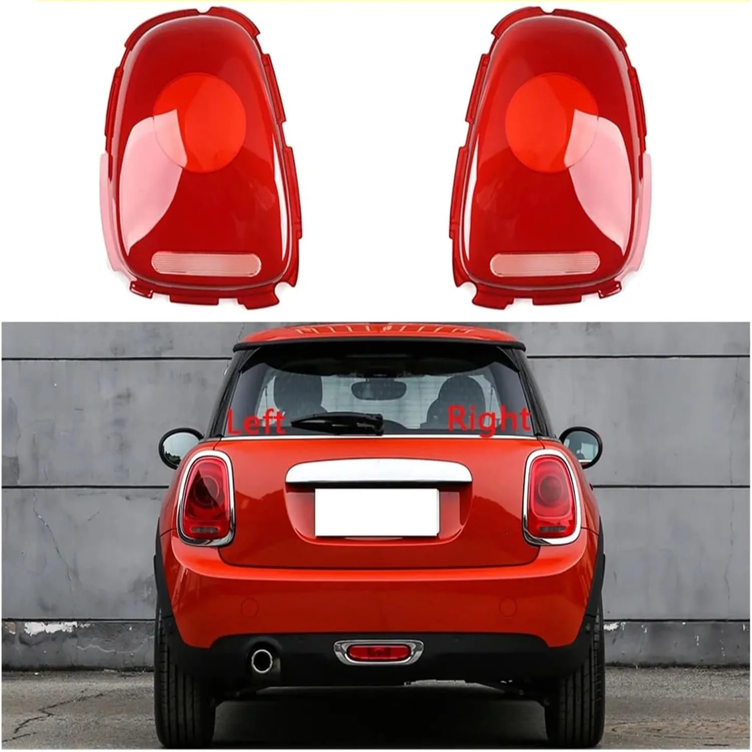 Car Rear Taillight Shell Brake Lights Shell Automotive Parts For BMW MINI One Cooper F55 F56 F57 2014-2021