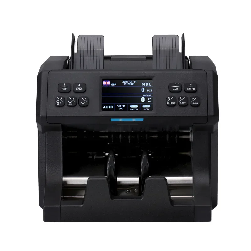 

US Dollar Myanmar Total Banknote Counting Machine Hong Kong Dollar Ringgit Multinational Currency Bank Special Foreign Currency
