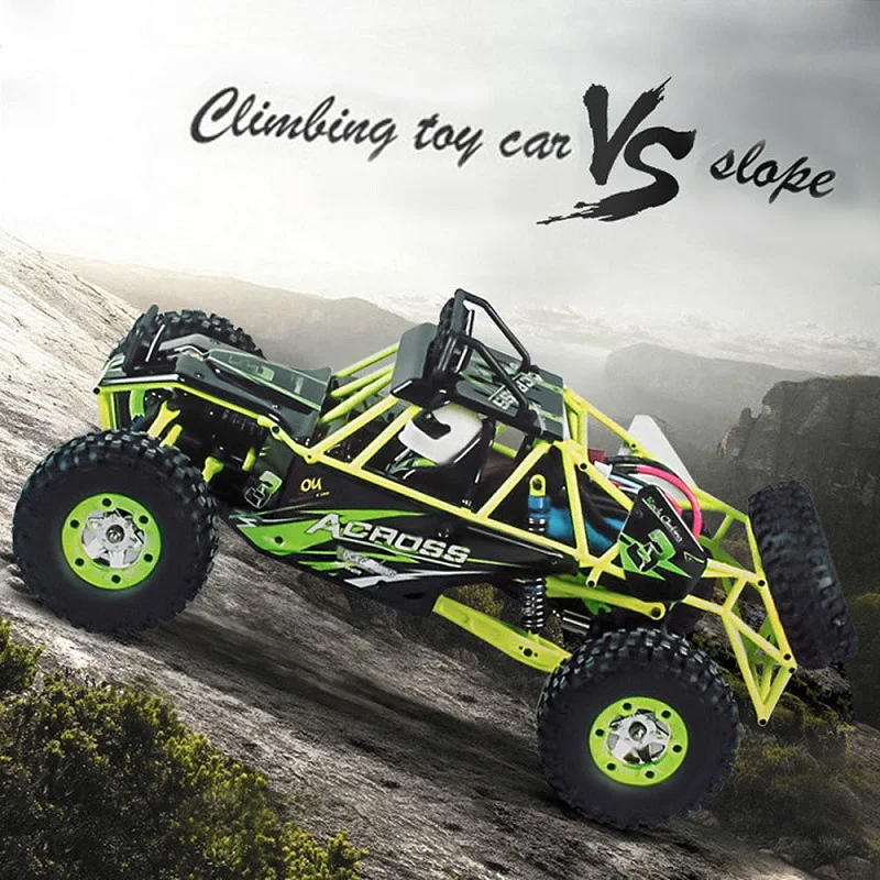 Wltoys 12428 1/12 RC Car 2.4G 4WD Electric Brushed Racing Crawler RTR 50km/h High Speed RC Off-road Car Remote Control Car Toys