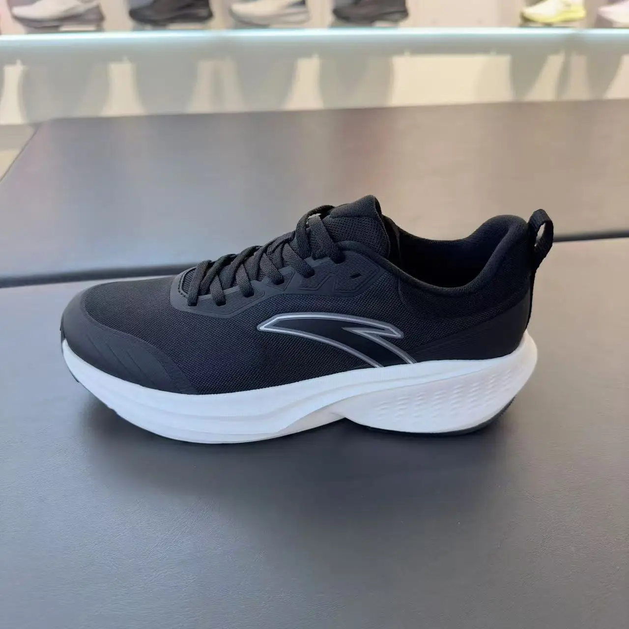 cloud-route-men's-running-oes-lightweight-rebound-o-absorption-bla-2025-autumn-new-sle-254559-sports-sneakers