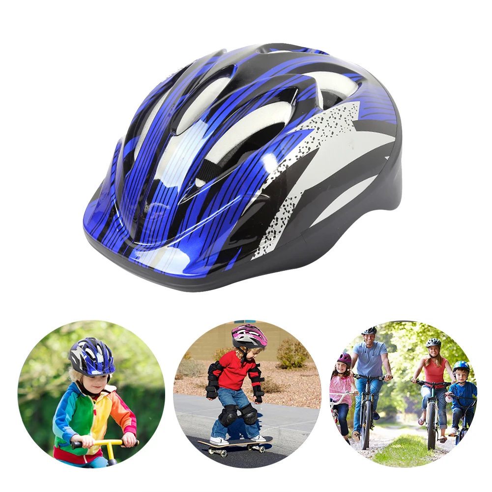 Children Bicycle Helmet MTB Road Bicycle Riding Protective Equipment Scooter Skateboard Roller Skate Adjustable Safety Helmet