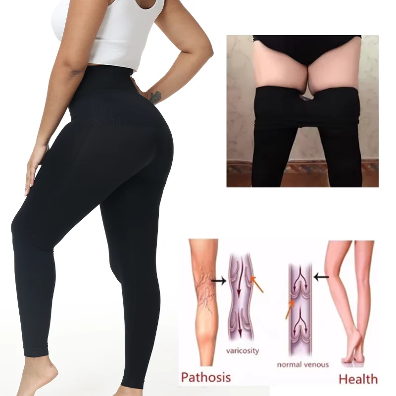 Womens Compression Pant High Waist Tummy Control Butt Lifter High Stetch Cropped Pant Slimming Shapewear Gym Casual Ankle-Length