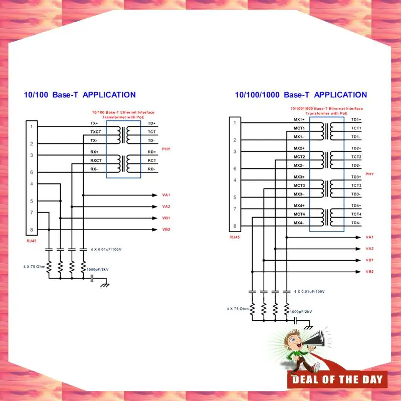 24-Hour Delivery DP1435 POE Module PCB POE Module 5V 2.4A IEEE802.3Af Without Capacitance Supports 100M 1000M POE Module