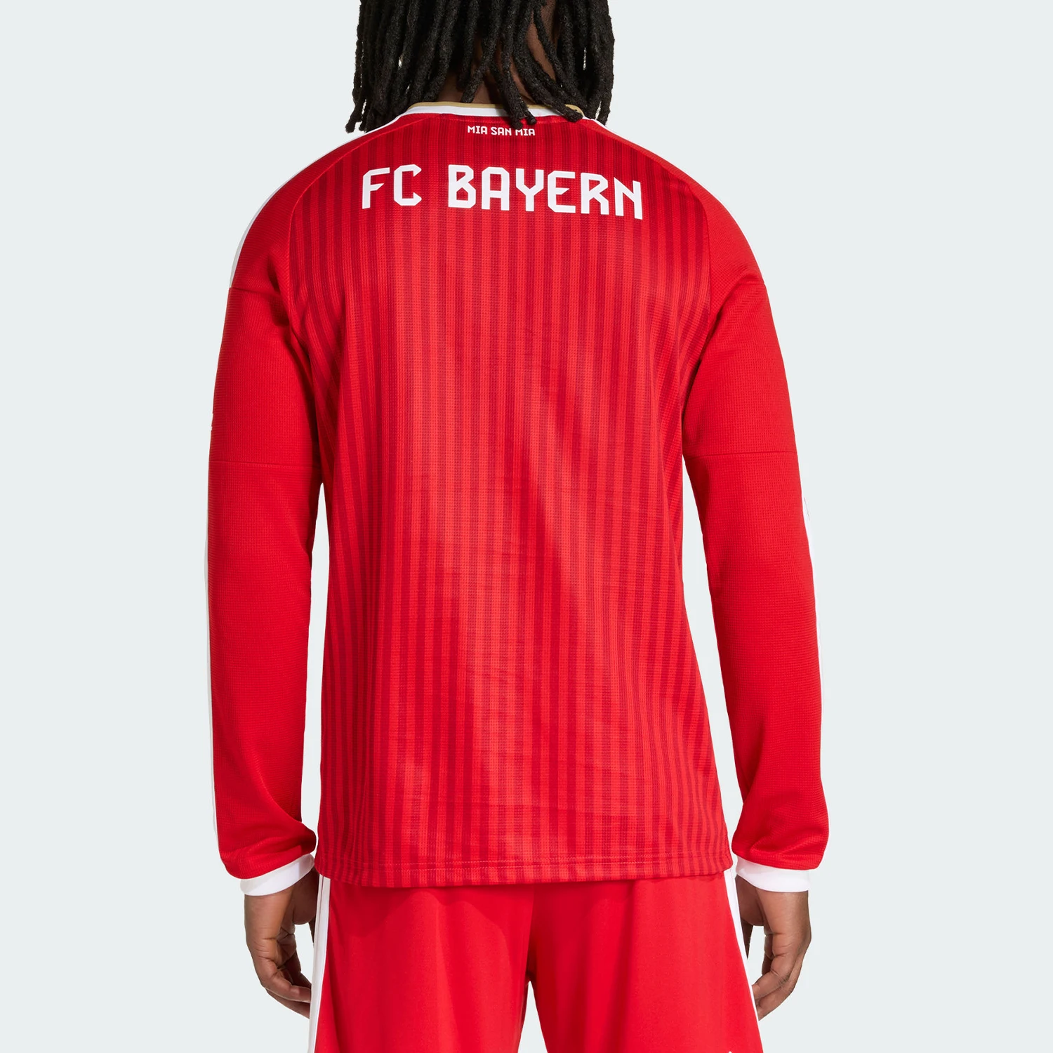Adidas genuine FC BAYERN men's football sports long sleeved jersey JZ3102