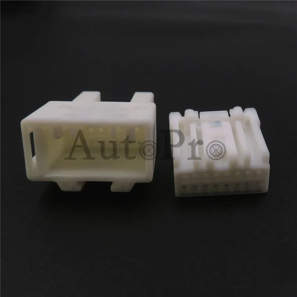 1 Set 16 Hole 6098-4339 6098-4333 Miniature White AC Assembly Connector Auto Steering Wheel Wiring Multifunctional Socket