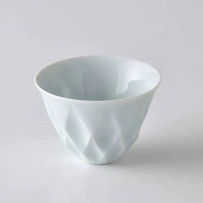 Taza de Degustación de Té y Vino de Porcelana Azul y Blanca Arita, Importada de Japón, Hecha a Mano, Disponible en Stock