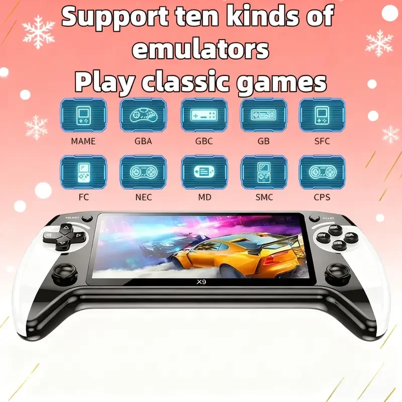 X9 Handheld Game Console, Rech - Gaming Console.Emulators recension och pris
