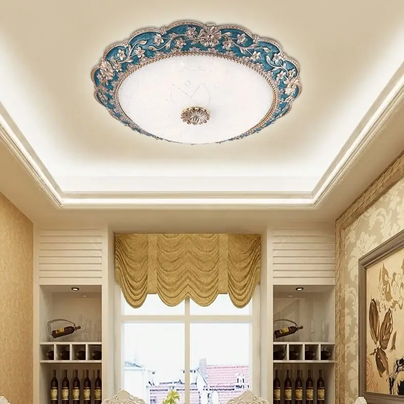 New Zhongshan Lighting LED Ceiling Light: Round Warm-lighting Fixture for Bedroom, Study Living Room with Ambient Glow